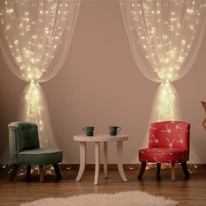 fairy light curtains